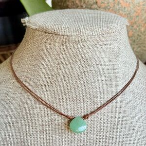 Boho Green Aventurine Choker
